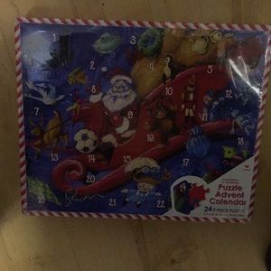 NWT Countdown to Christmas Advent Puzzle Box